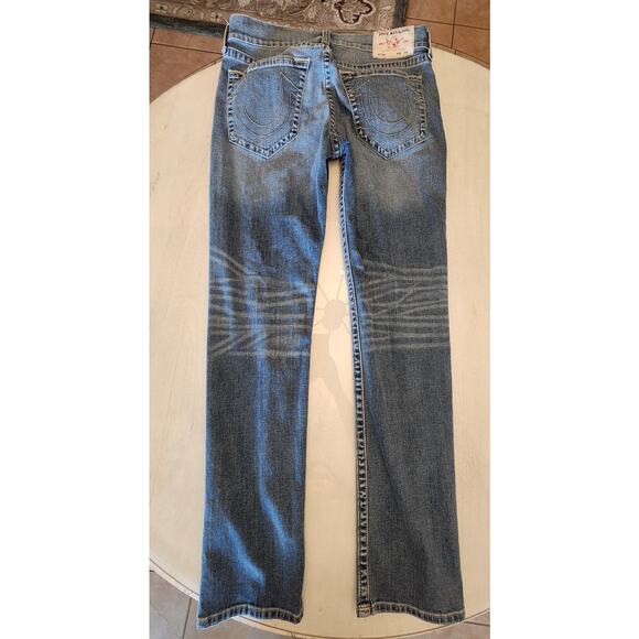 True Religion Men's Denim Geno Relaxed Slim Jean SZ 36 - Picture 3 of 10